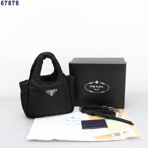 👹프라다 삼각로고 패딩 토트백 미니👹