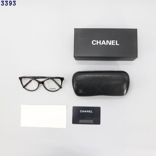 👹샤넬 캣아이 탑로고 뿔테 안경👹