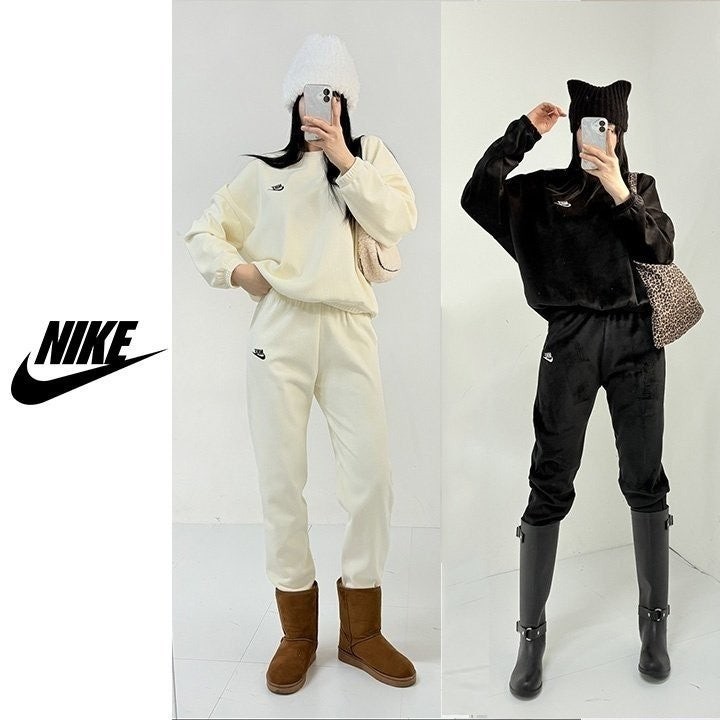 💕 나** 밀크 스우시 기모세트