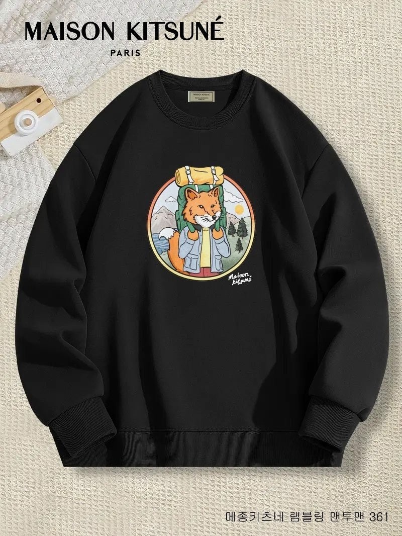 💕 메* 키츠네 램블링 기모맨투맨 361