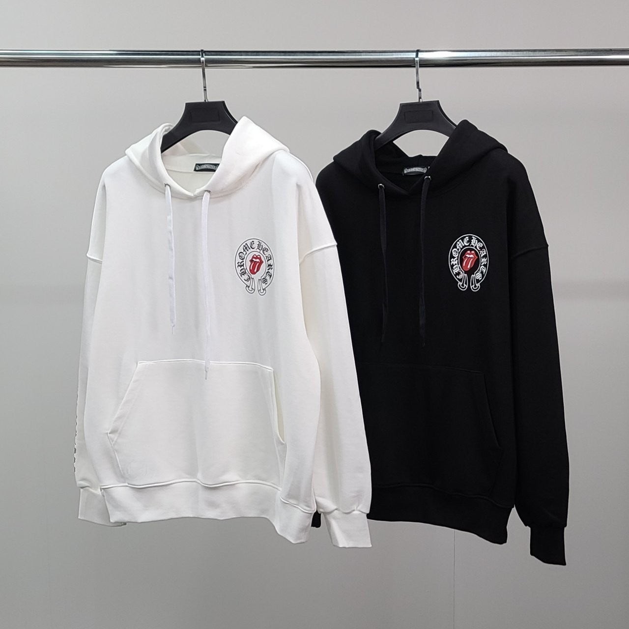 💕 크* 립 말굽 오버핏 후드티