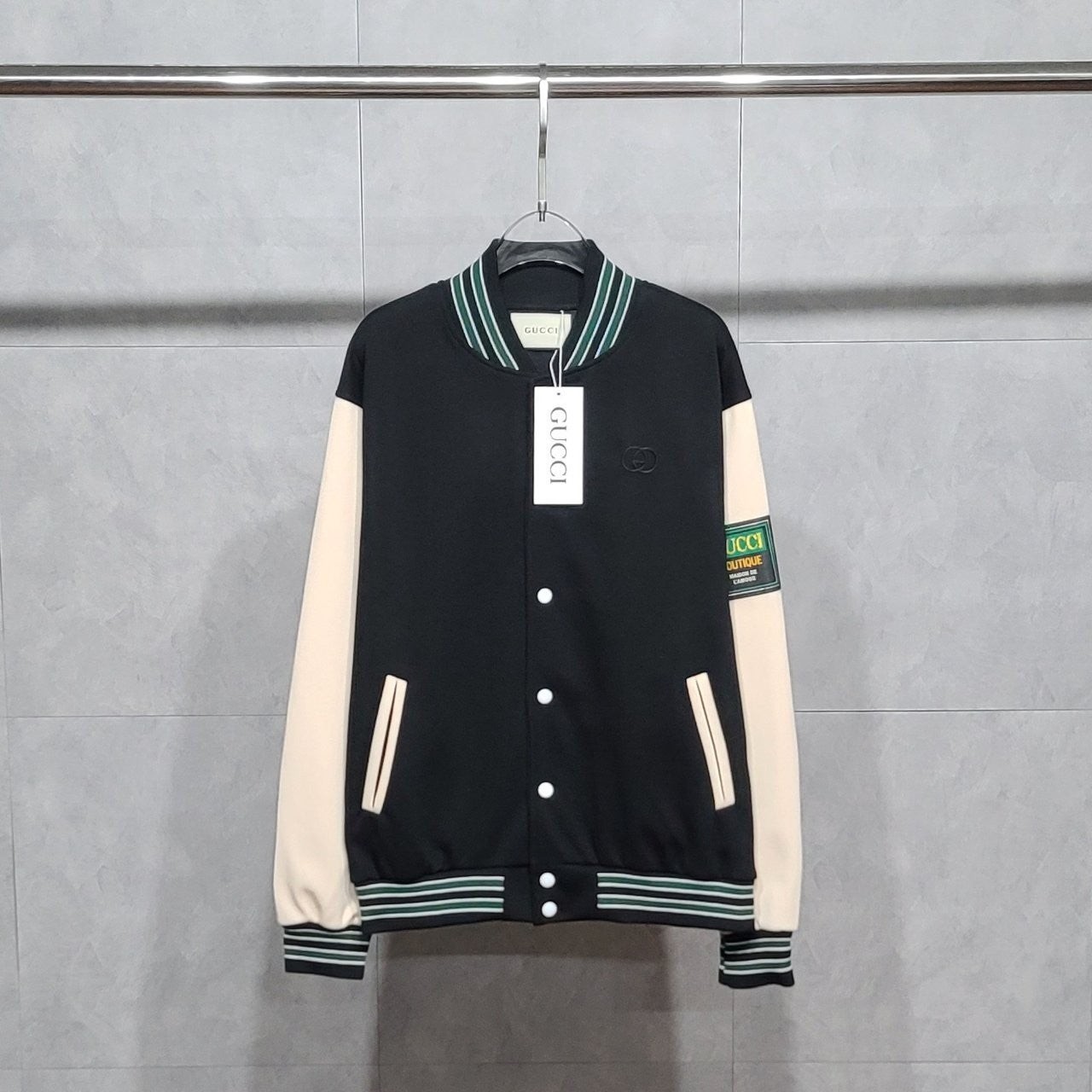 💕 구* 자수로고 바시티 자켓