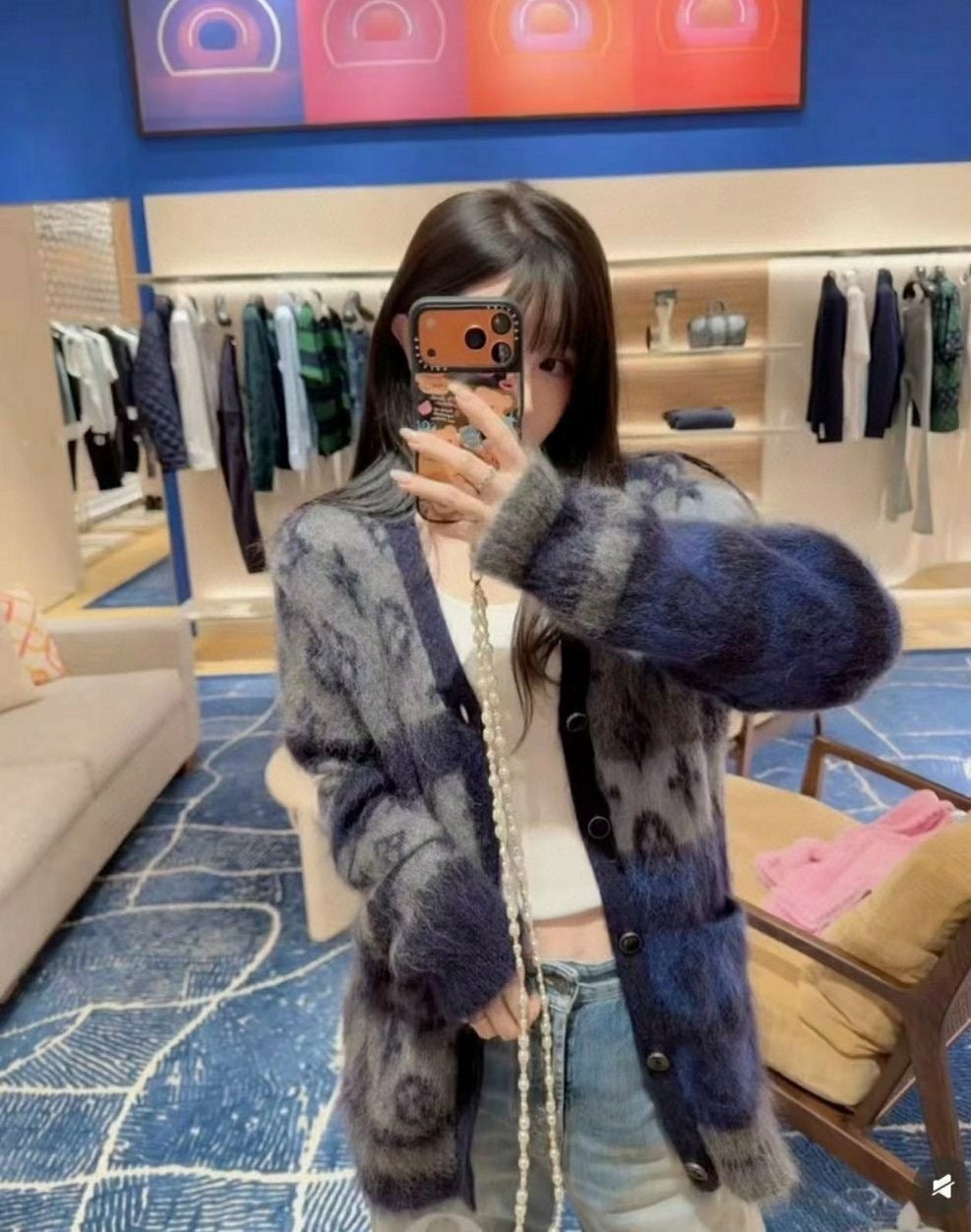 💕 루* 모헤어 가디건