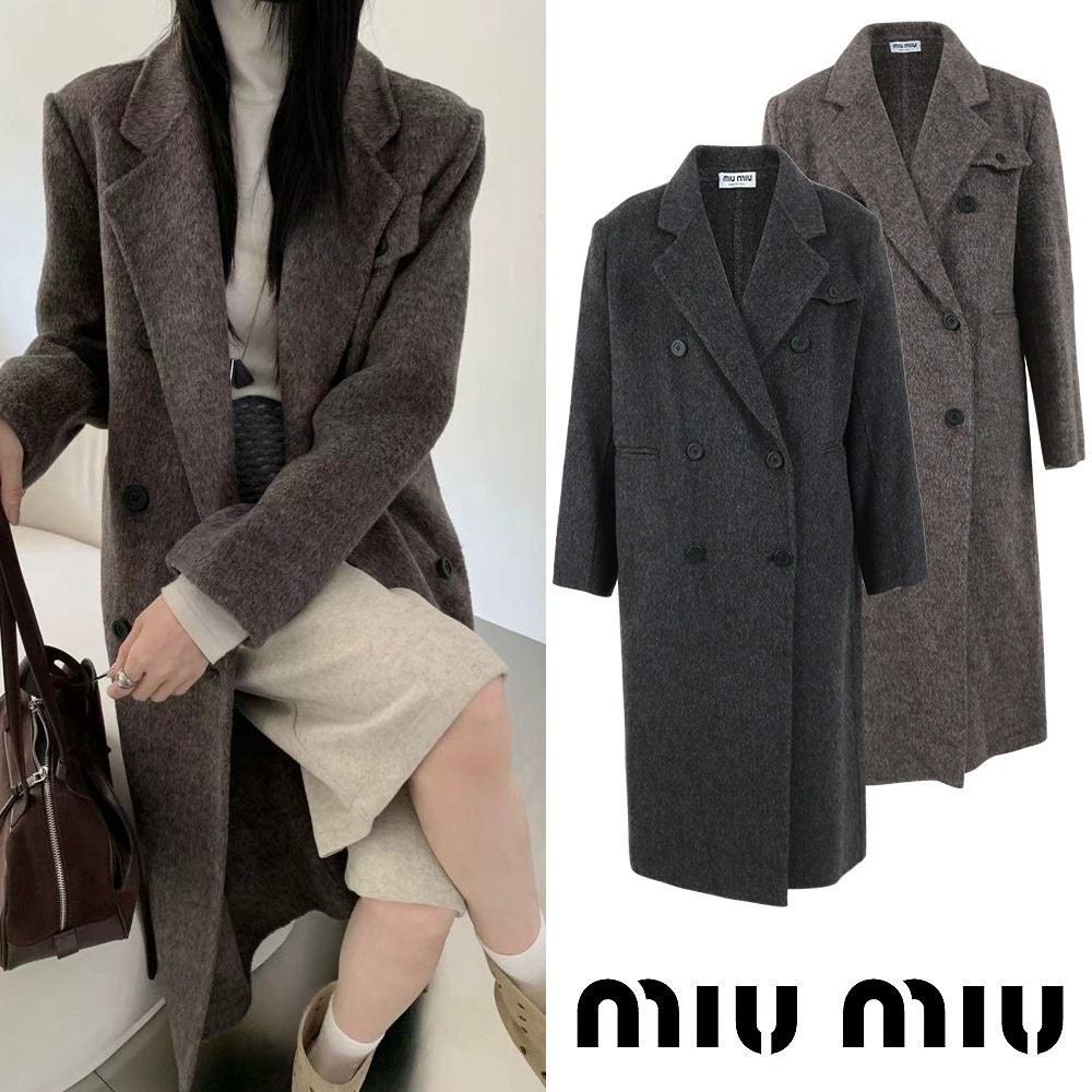 💕 미*** 더블버튼 캐시미어 핸드메이드 코트