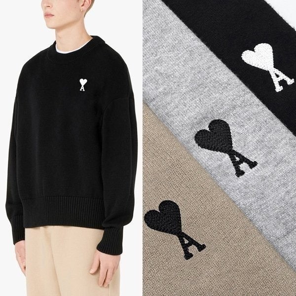 💕 아* 스몰하트 라운드니트