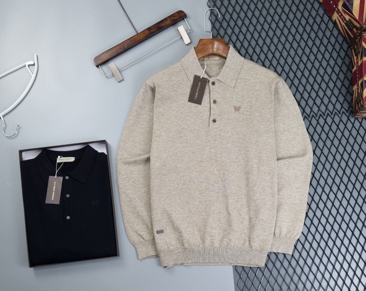 💕 보** 울캐시 카라 리브 니트 ➡️수입최고급