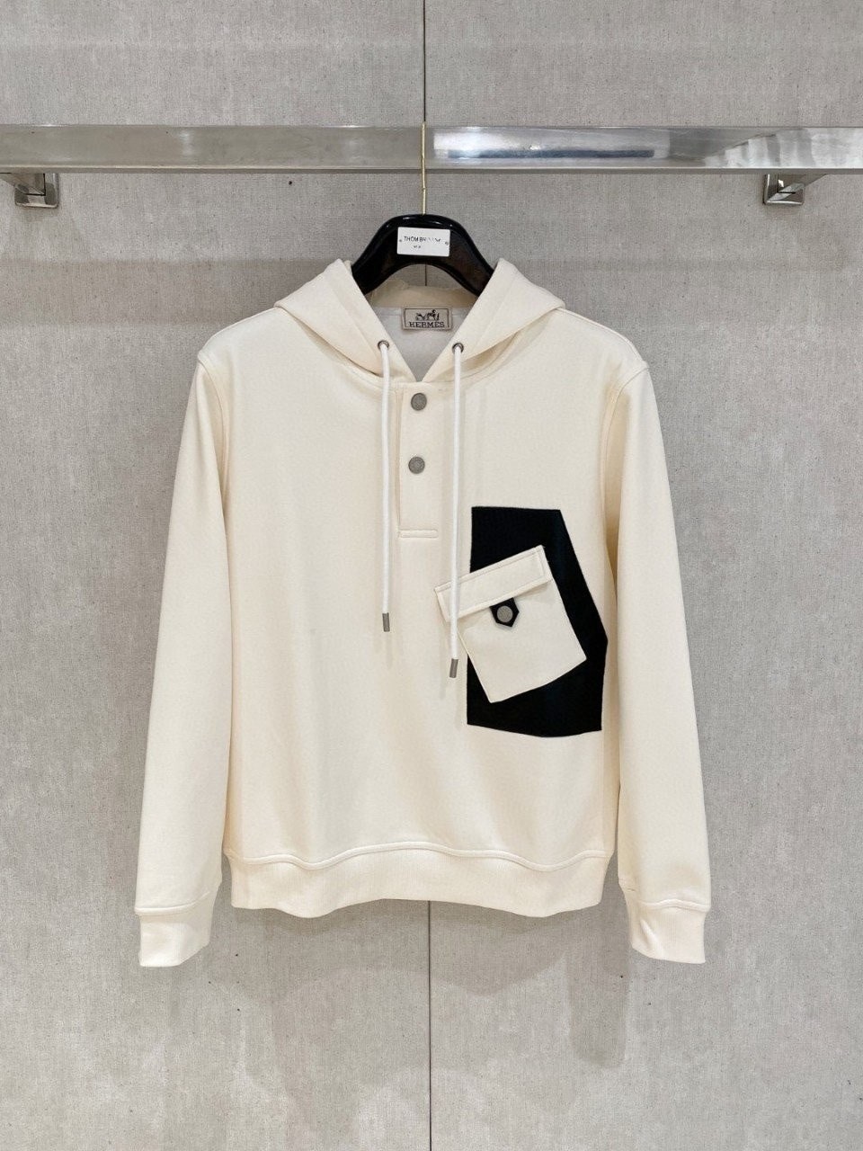 💕 에*** 투버튼 포켓후드(기모)