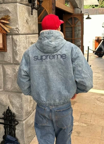 💕 슈** 시어링 봄버 데님 자켓