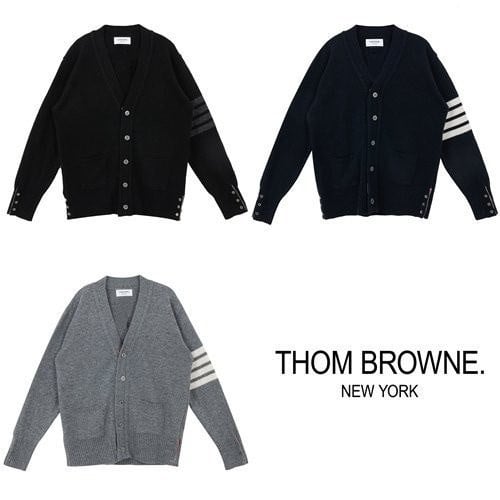 💕 톰* 램스울 절개 니트 Y가디건