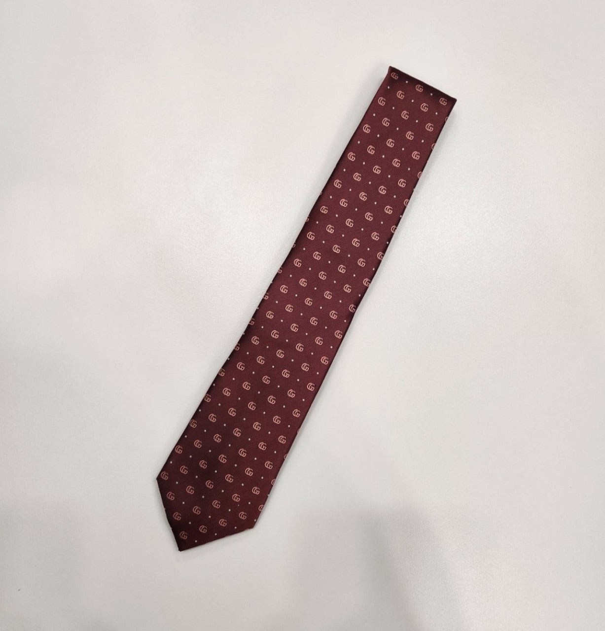 💕 구* 폴카 도트 실크 넥타이