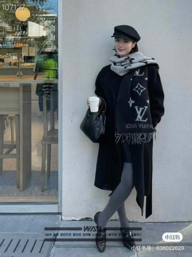 💕 루* 모노그램 양면 머플러