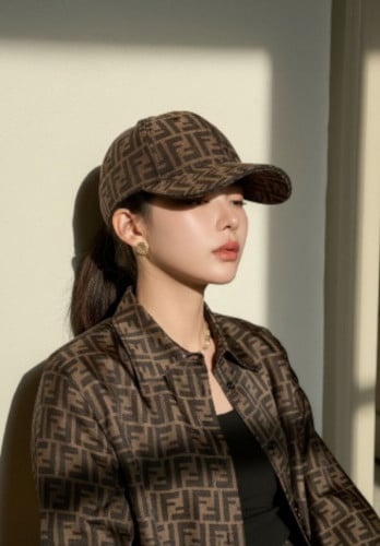 💕 펜* FF로고 자가드 볼캡 ✔수입