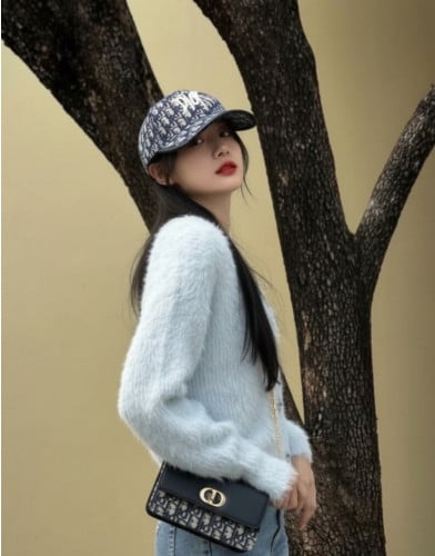 💕 디* 오블리크 자가드 볼캡 ✔수입