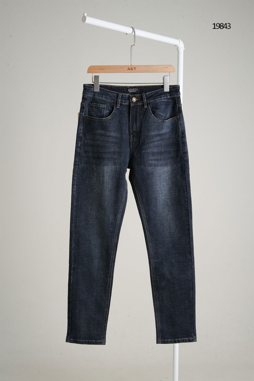 🔆[GUCCI] 구찌 남성 GG 스틸로고 데님 팬츠 🔆
