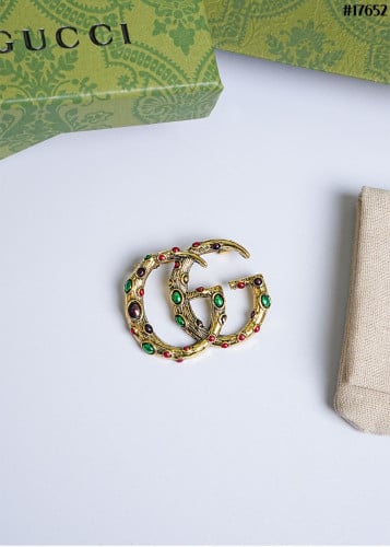 🔆 [GUCCI] 구찌 GG 쥬얼 스톤 브로치 🔆