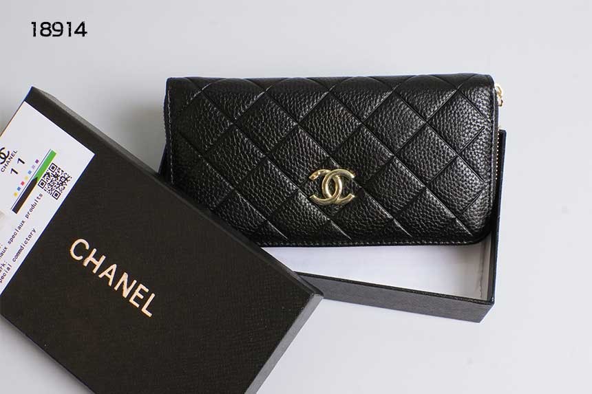 🔆 [CHANEL] 샤넬 클래식 캐비어 지퍼 장지갑 🔆