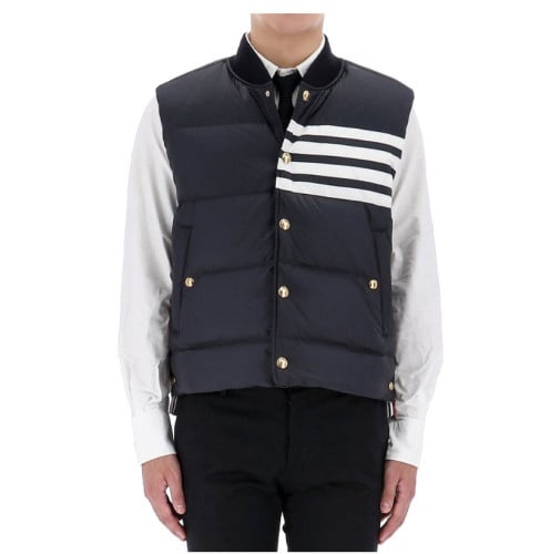 #톰브라운 [ THOM ] 수입 사선 매트 피니쉬 다운 패딩조끼 입고💢 #상의 #패딩조끼