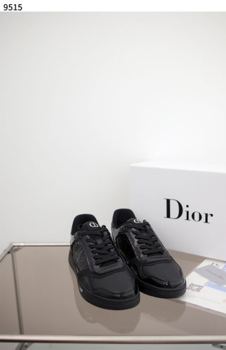[ DIOR ] 디올 오블리크 로우탑 스니커즈 블랙 페이던트