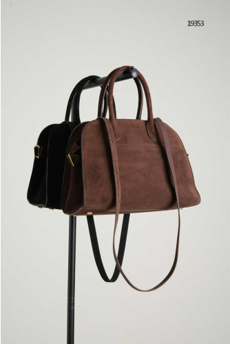 🔆 [THE ROW] 더 로우 소프트 마고 12 스웨이드 숄더백 🔆