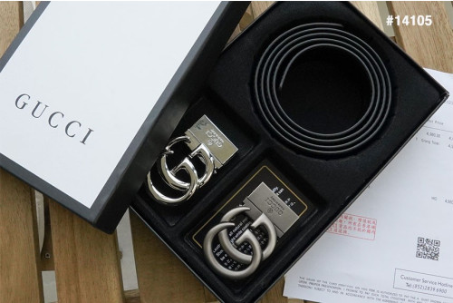 🔆 [GUCCI] 구찌 남성용 마몽드#2 투버클 벨트셋 🔆