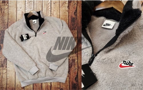 NK 양털 후리스 아노락