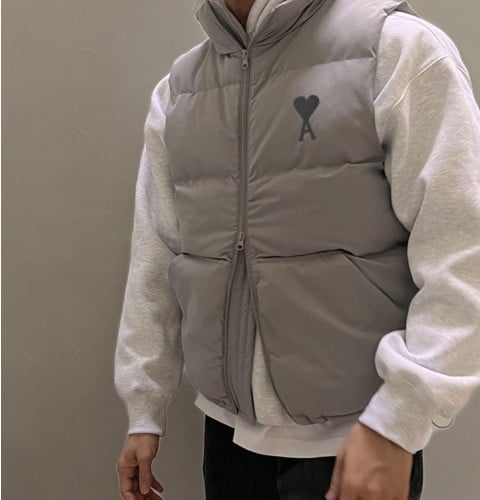 AM 푸퍼 투웨이 조끼 패딩