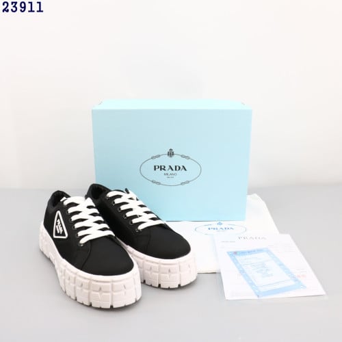 👹프라다 삼각로고 개버딘 스니커즈👹