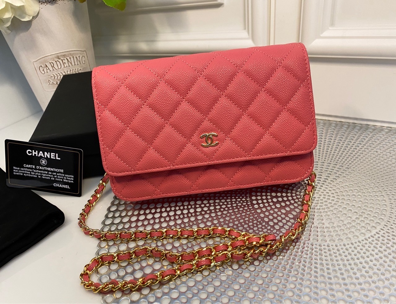 #DH #샤넬 woc백 핑크