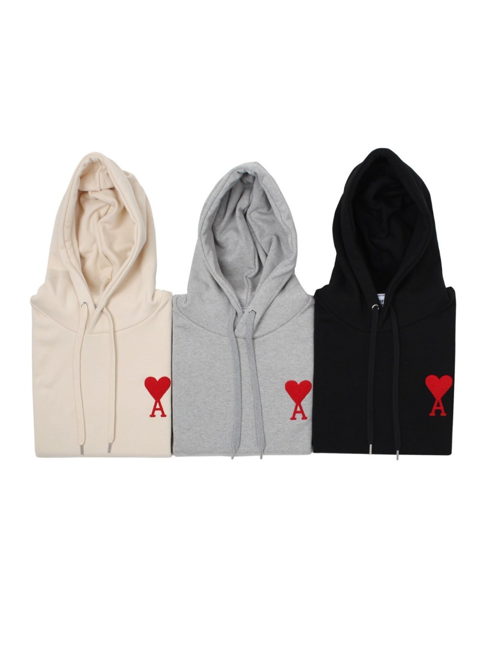 #Z #아미 핸들하트 후드티