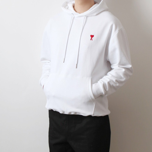 #Z #아미 미들하트 후드티