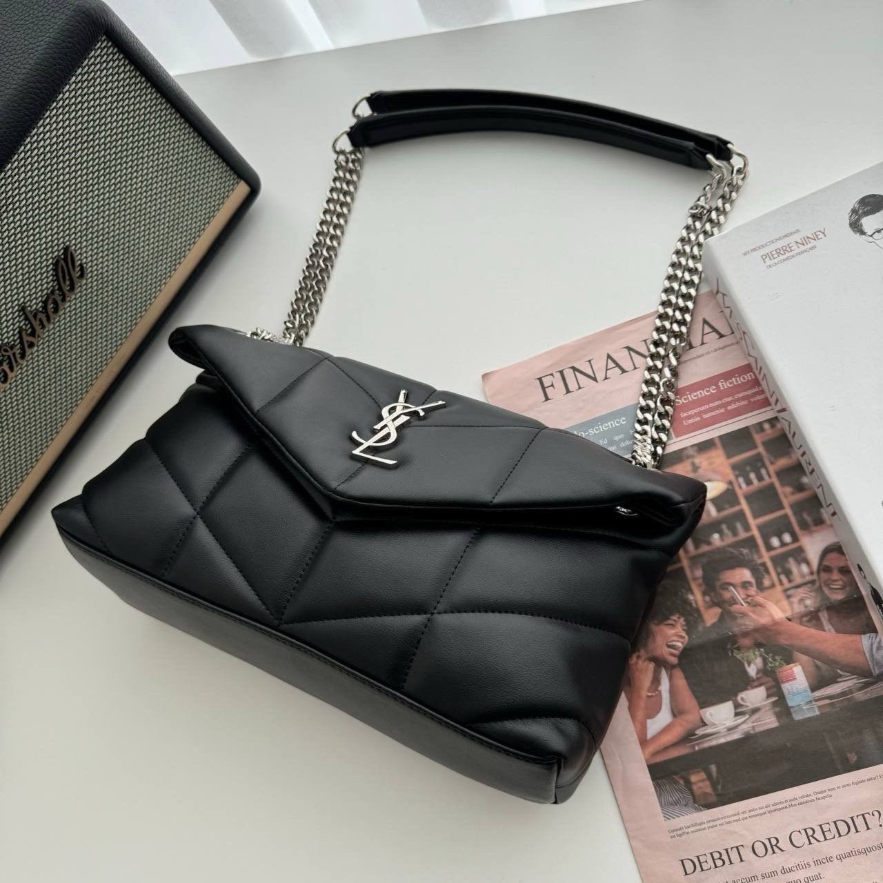 #A #입생로랑 루루 푸퍼백