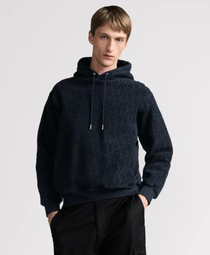 #디올 오블리크 테리 후드 스웨트셔츠