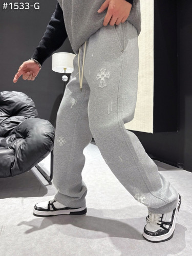 #크롬하츠 홀스슈 포켓 크로스 스웻 팬츠