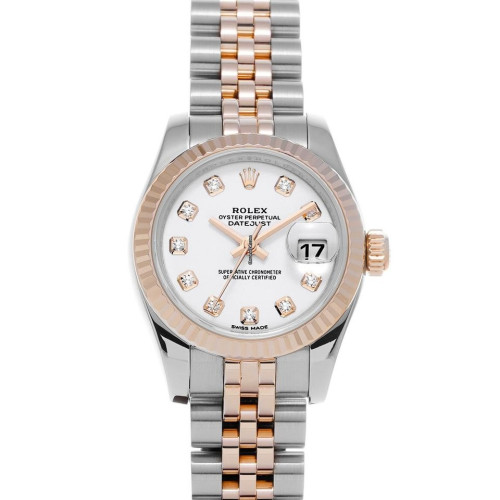 로렉스 Lady-Datejust 2 화이트/다이아몬드 쥬빌리