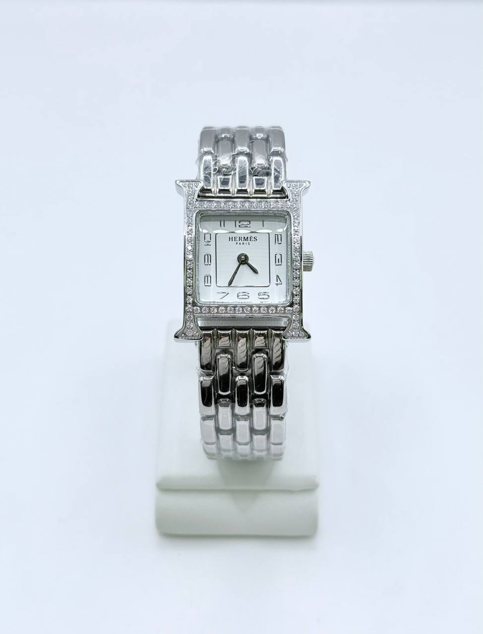 에르메스 실버 메탈 워치