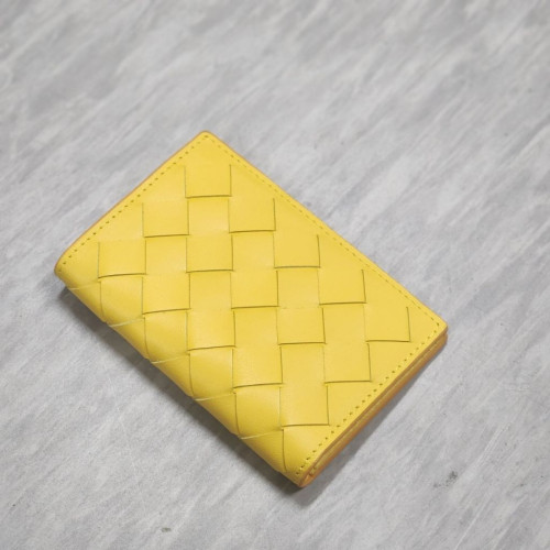 보테가베네타 181 인트레치아토 카드지갑 옐로우