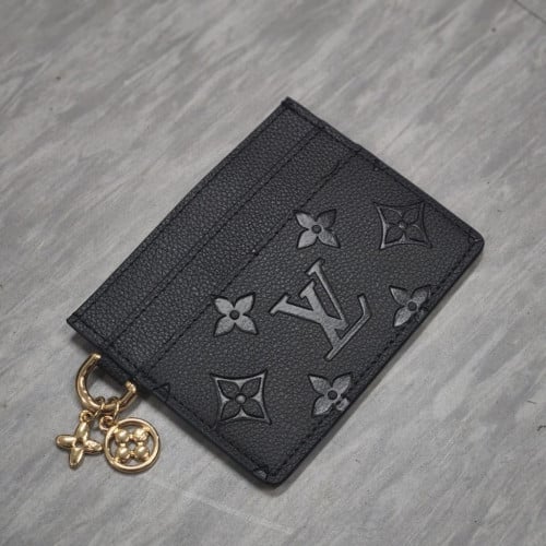 루이비통 3 참 홀더 블랙 카드지갑