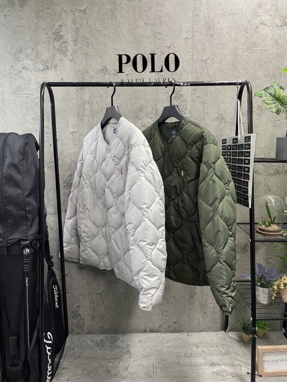 폴로 랄프로렌 다이아 퀄팅 패딩 자켓