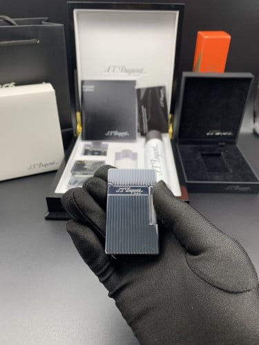 듀퐁 DDP13 CA16817 라인2 실버 은장 라이터