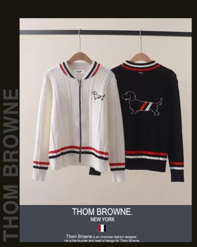 톰브라운 여성 901 헥터 니트 집업 니트