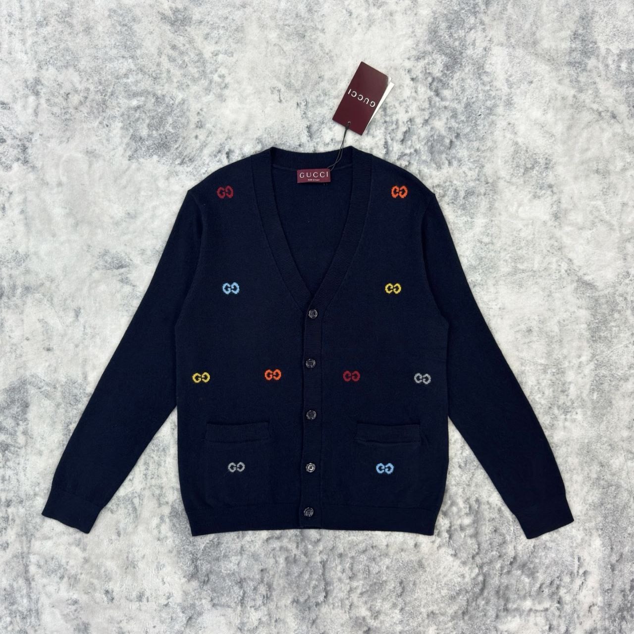 구* 25 멀티컬러 GG 가디건