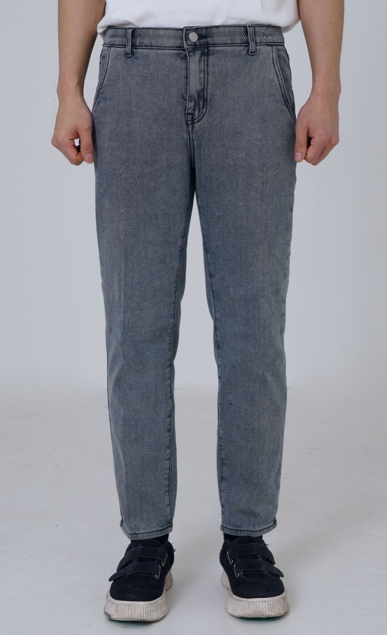 톰브라운 히든 밴딩 본딩 데님 슬림핏 기모 청바지