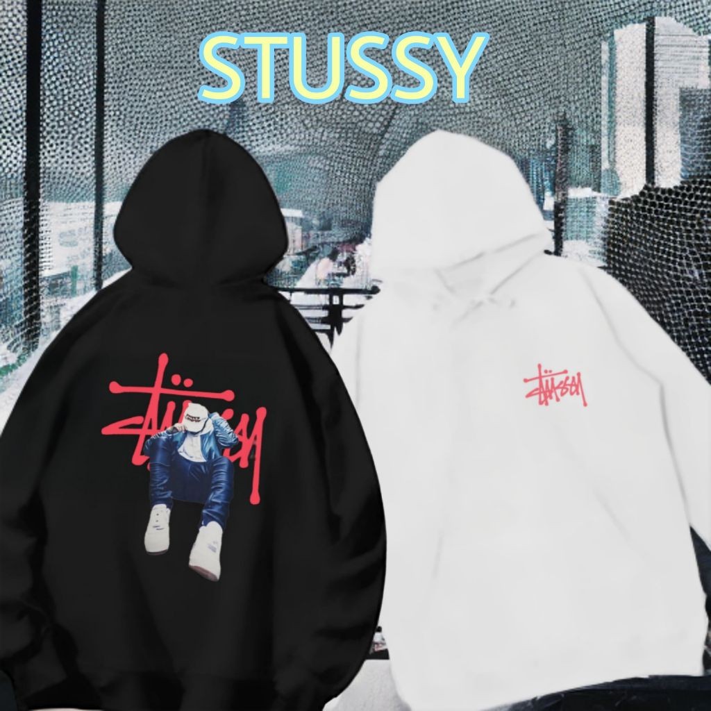 스투시 레드캡 후드티