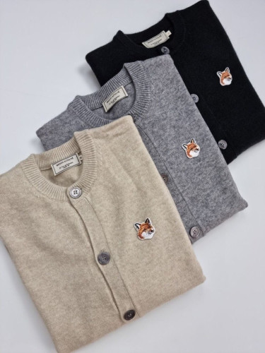 💕 메* 키츠네 폭스헤드 라운드넥 가디건