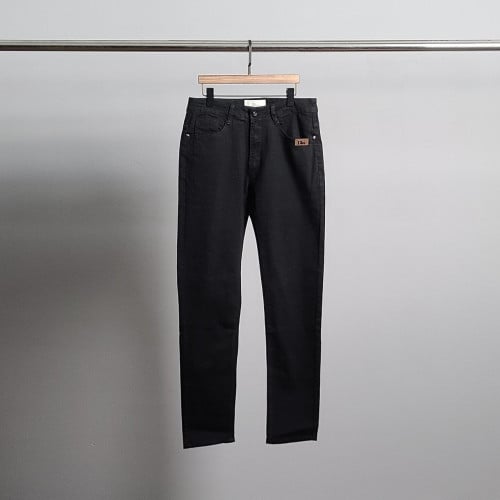 💕 디* 스타프린트 흑 청바지