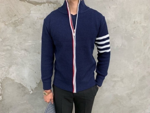 💕 톰* 사선 니트집업