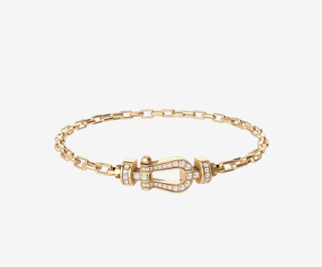 💕 프** 골드 다이아 팔찌