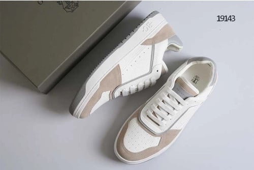 🔆 [BRUNELLO CUCINELLI] 브루넬로 쿠치넬리 스웨이드 레더 코트 스니커즈 🔆
