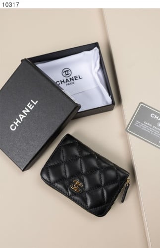#샤넬 [Chanel] 수입프리미엄급 샤넬 클래식 램스킨 지퍼 카드지갑 신상 입고💢 #태그 #지갑 #10317