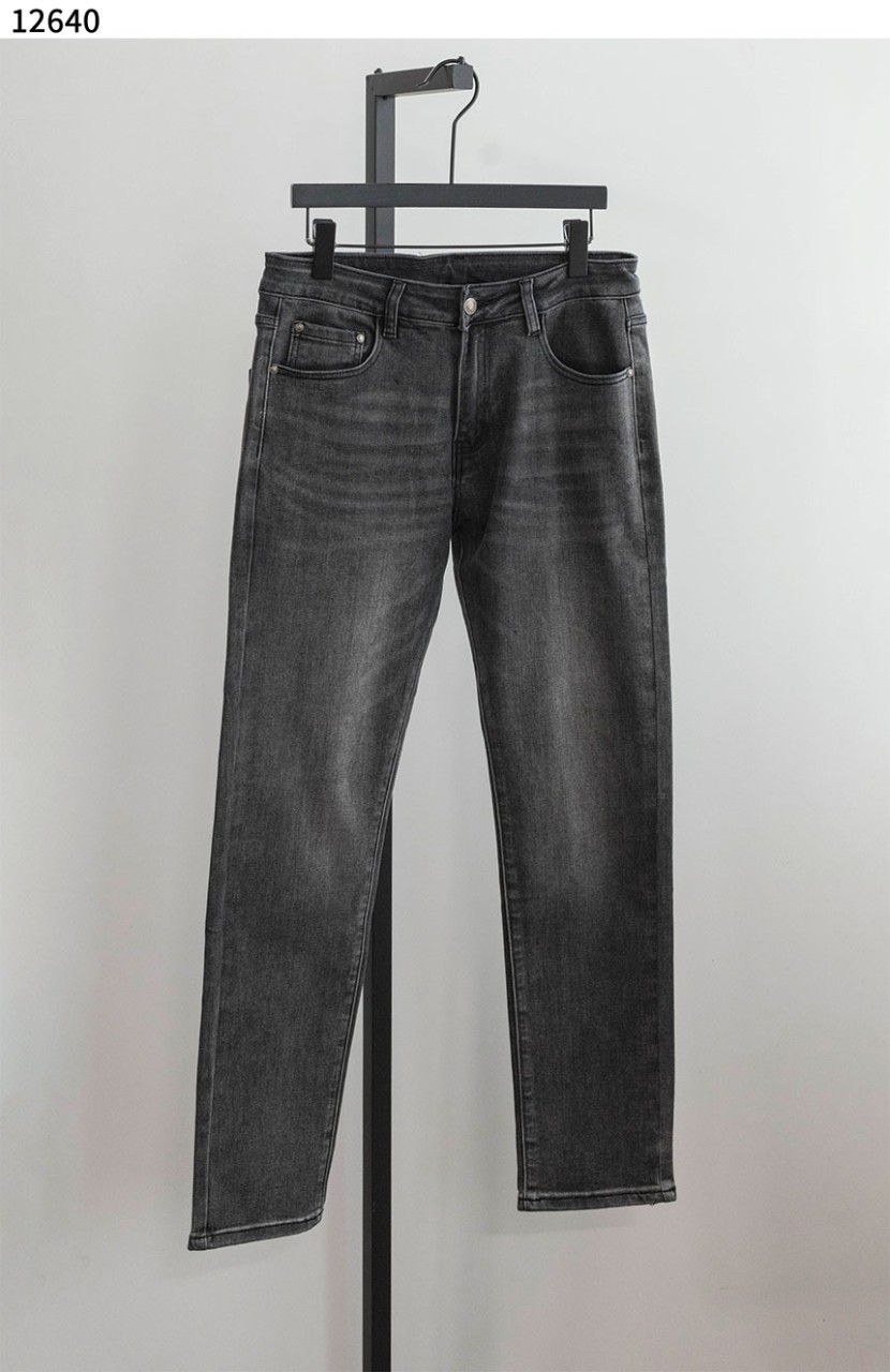 #로웨 [LOEWE] 로고 패치 흑청 진 신상입고💢 #하의 #팬츠 #12640